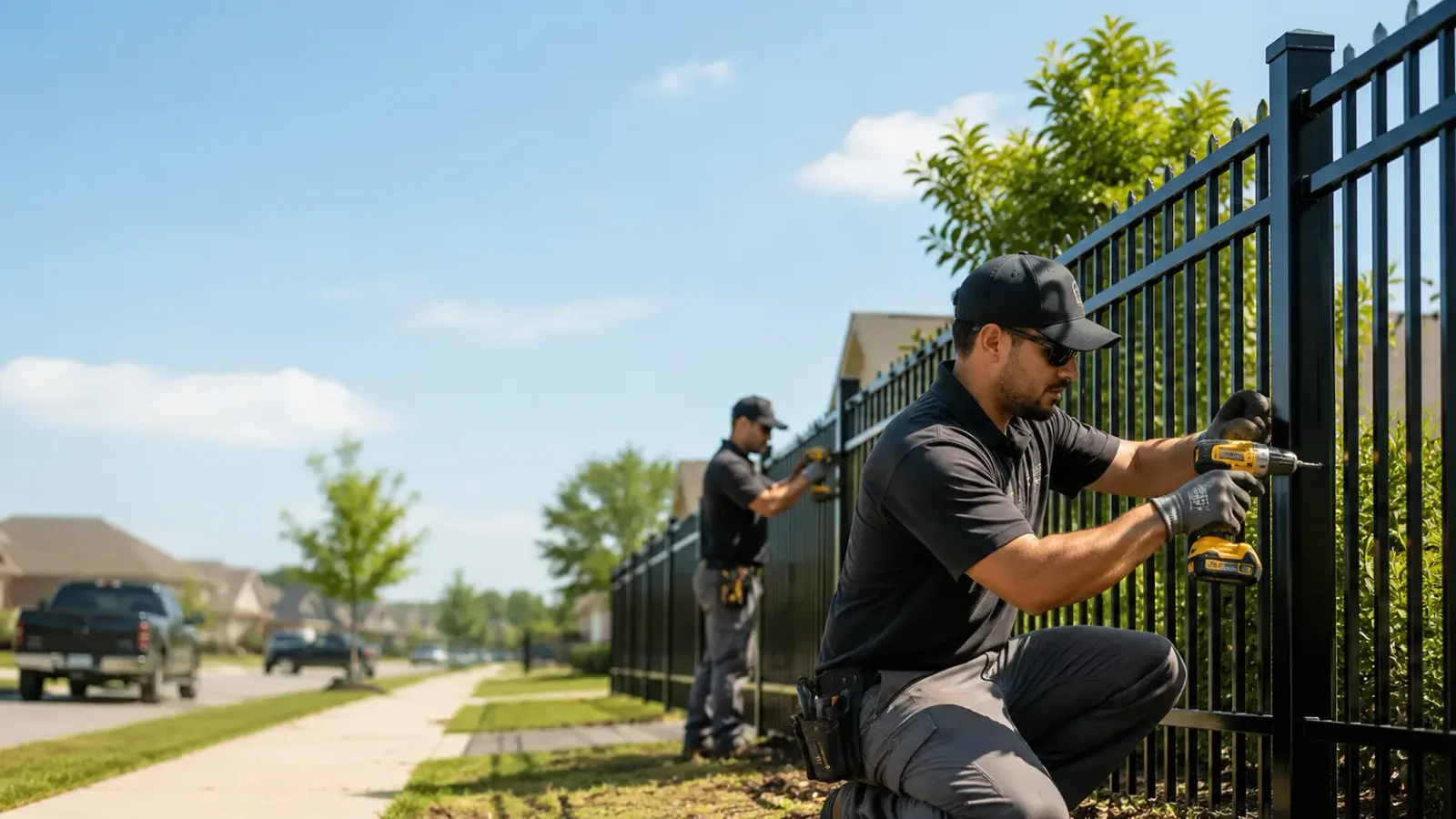 Metal Fence Installation in Aquasco, MD
